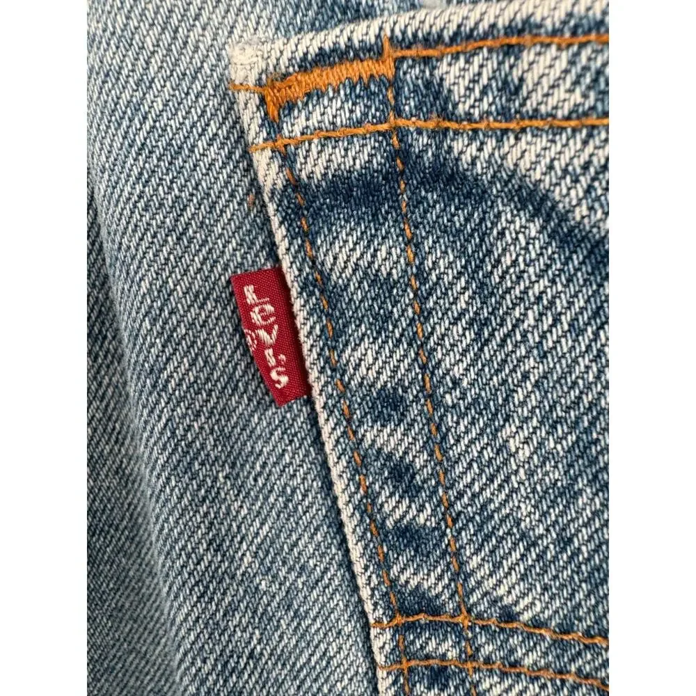 Vintage Y2K Levi's‎ Relaxed Straight Fit Jeans Men's Size 42x32 Blue Light Wash